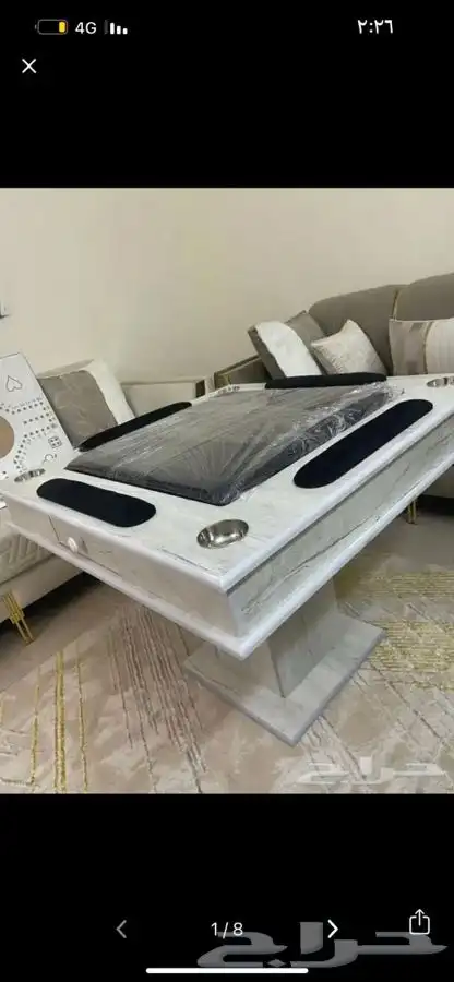 طاولات بلوت نحت او نقش خاص 82