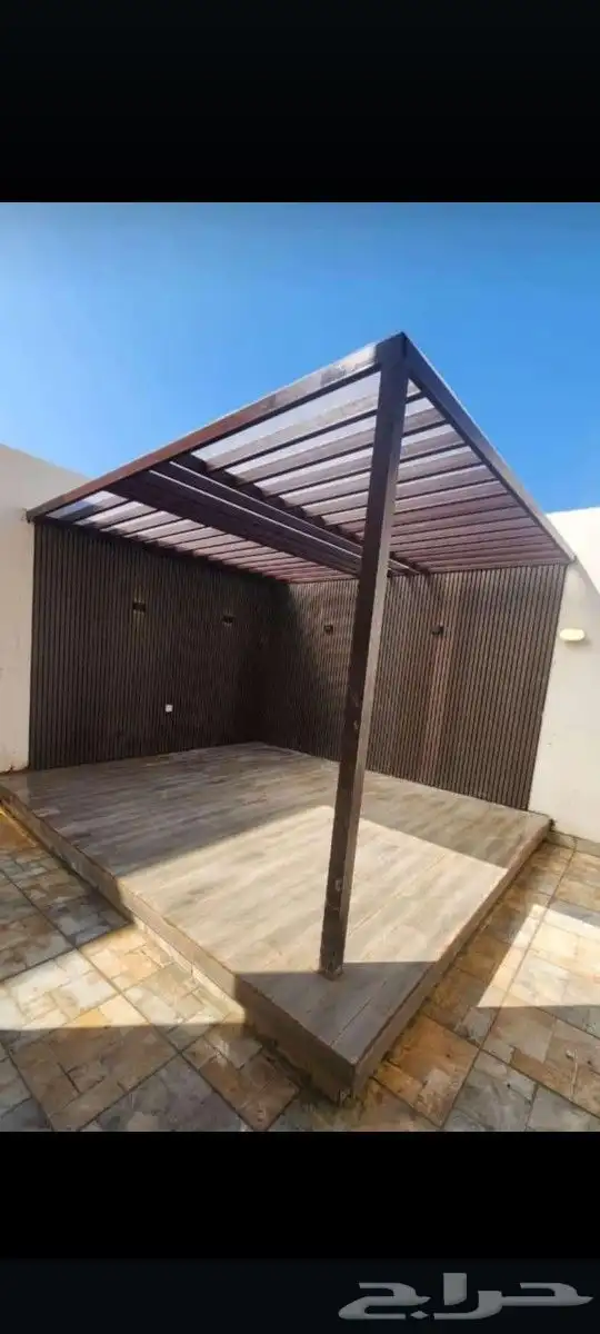 مظلات برجولات جلسات سواتر هناجر 8