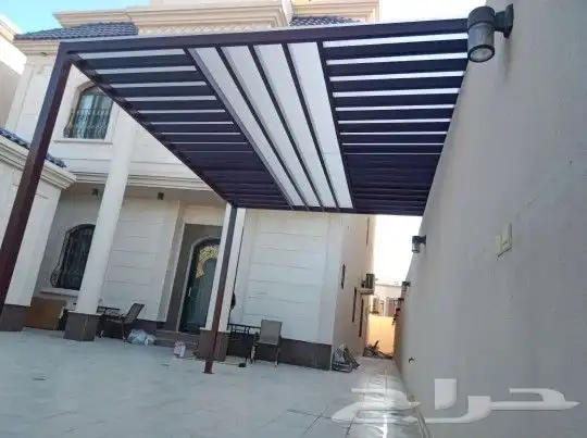 مظلات برجولات جلسات سواتر هناجر 14