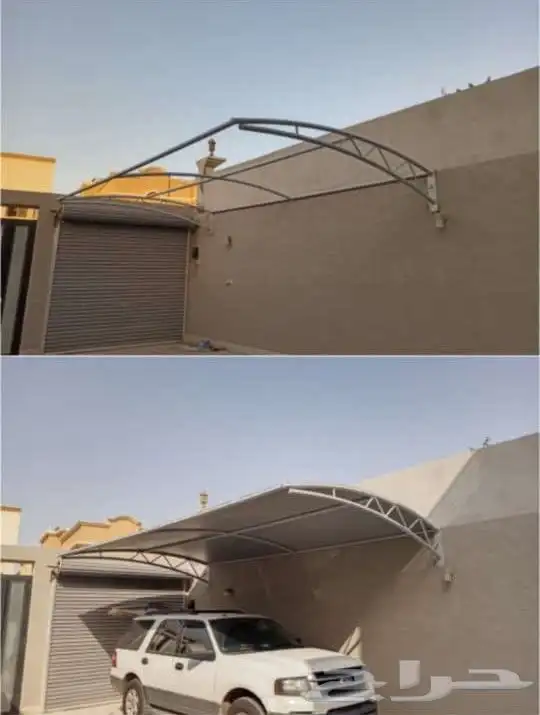 مظلات برجولات جلسات سواتر هناجر 6