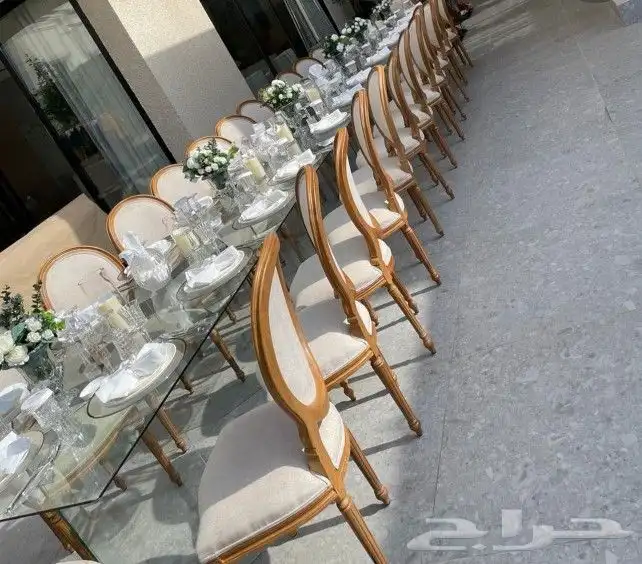 تنسيق حفلات تأجير طاولات الطعام تجهيز المناسبات 4