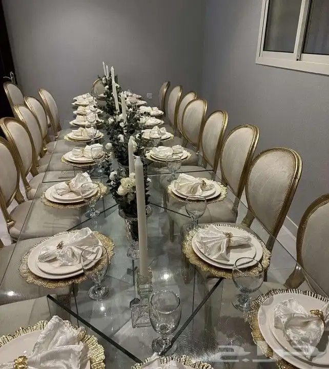 تنسيق حفلات تأجير طاولات الطعام تجهيز المناسبات 3