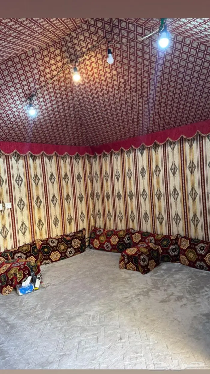 للبيع بيت شعر متنقل ينشال مخصص للتحميل 5