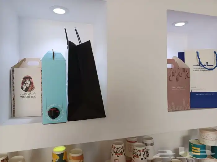 مطبعة  مطبوعات دعاية واعلان.  أكواب  أكياس ورقية. 2