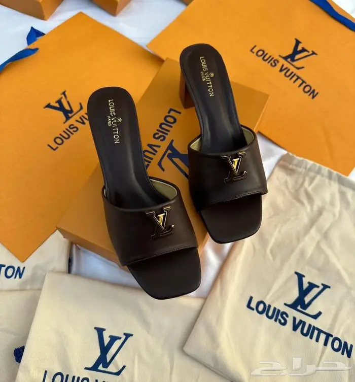 صنادل ماركات ماركة لويس سليبرات جيس حذاء عالي فيتون صندل قيس 18