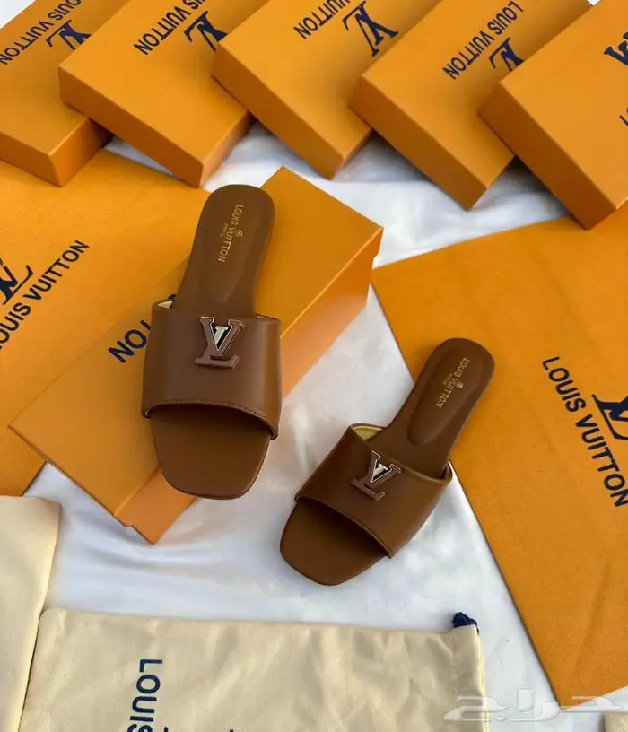 صنادل ماركات ماركة لويس سليبرات جيس حذاء عالي فيتون صندل قيس 30