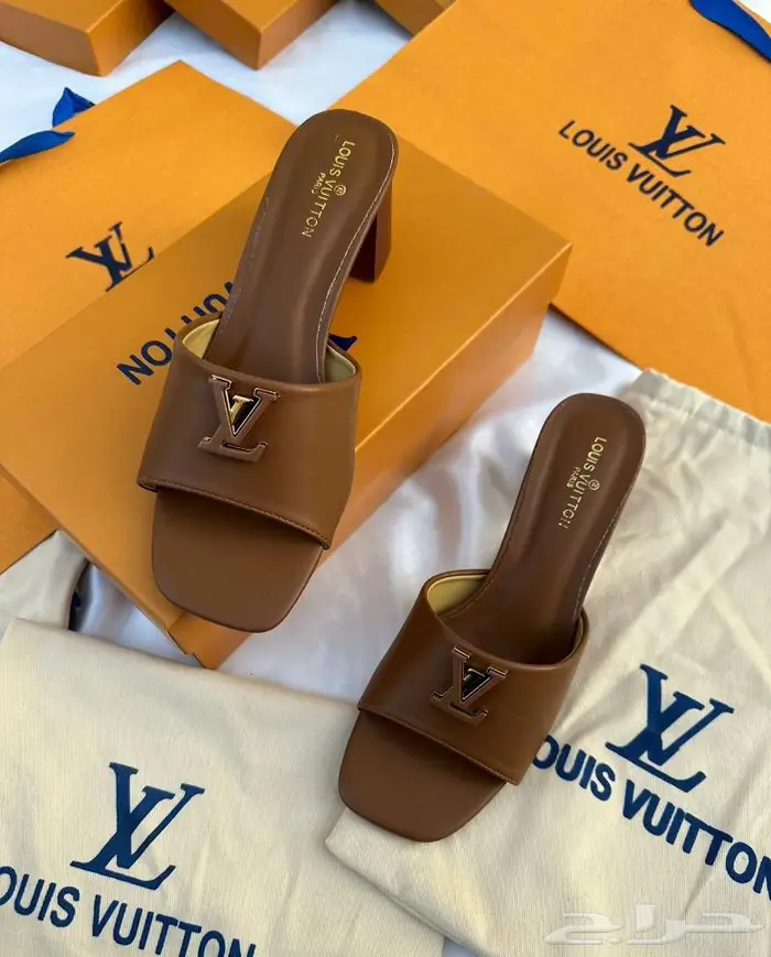 صنادل ماركات ماركة لويس سليبرات جيس حذاء عالي فيتون صندل قيس 13