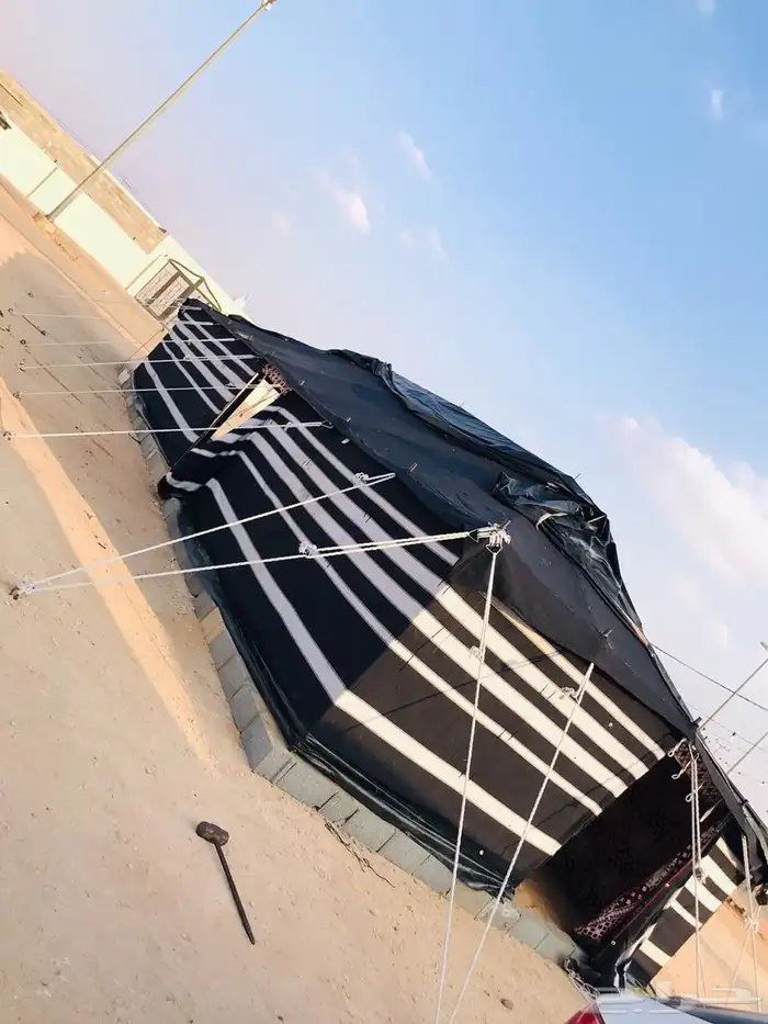 بيت شعر ابيض بيت شعر اسود بيت شعر واجهة شغاف خيام لوازم تخي 20