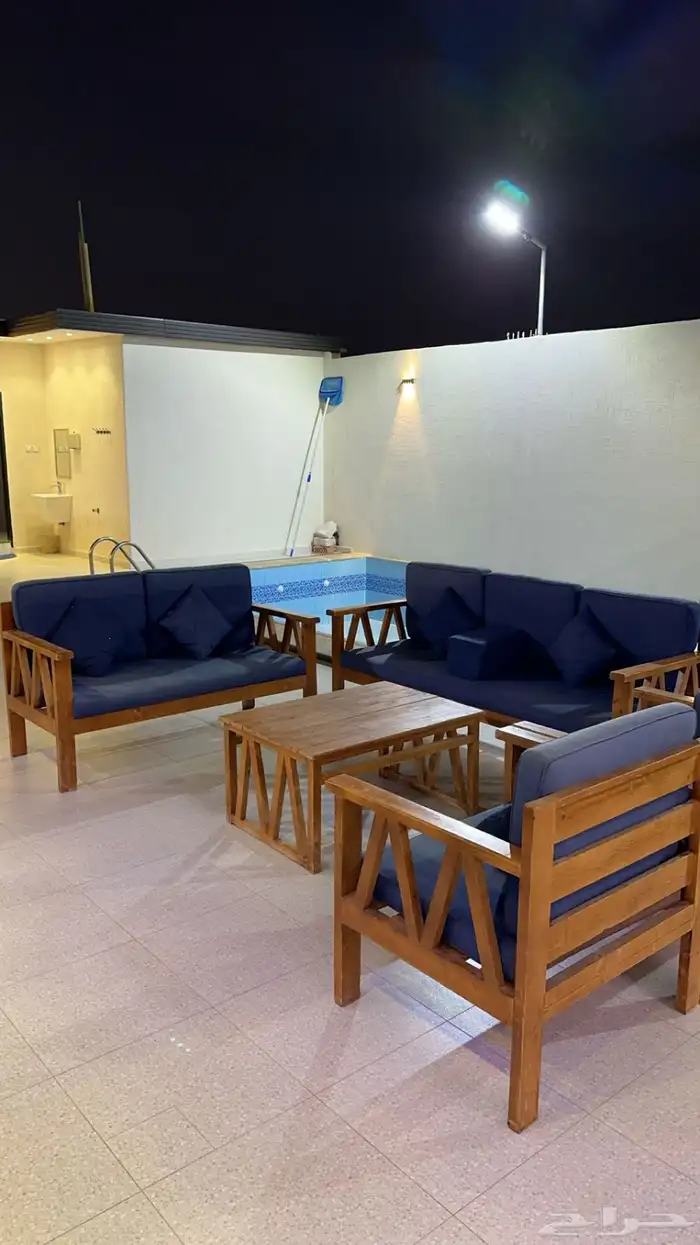 شالية فخم غرب الرياض للايجار ايام العيد 1