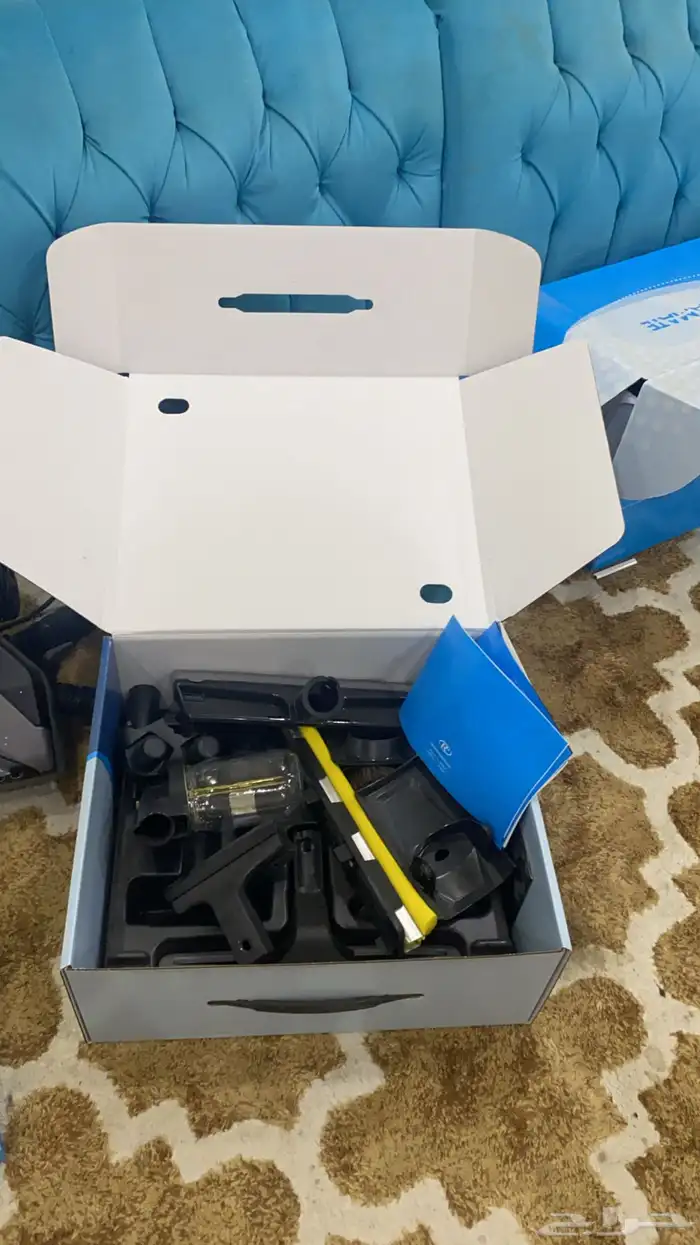 مكنسةرينبو مع كامل اغراضها استخدام يومين 2