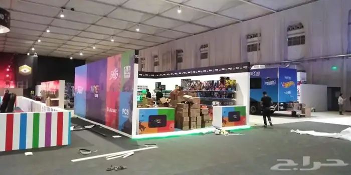 بوثات المعارض وتنظيم المعارض وجميع اعمال الكلادنق والزنكور 2