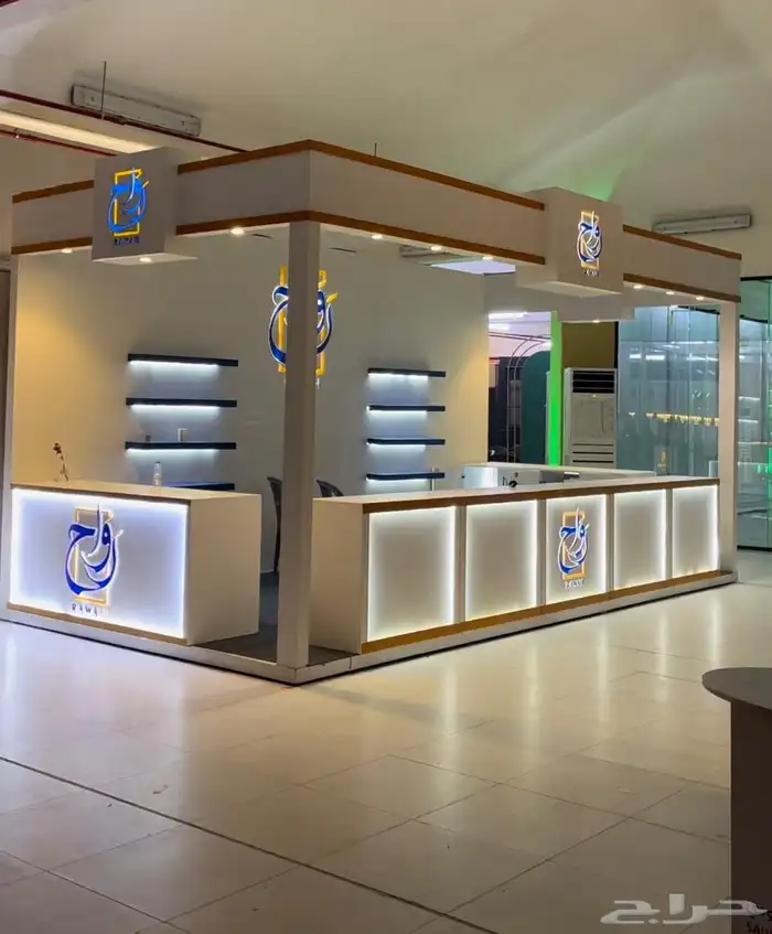 بوثات المعارض وتنظيم المعارض وجميع اعمال الكلادنق والزنكور 16