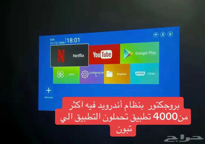 بروجكتر اندر ويد 11 1