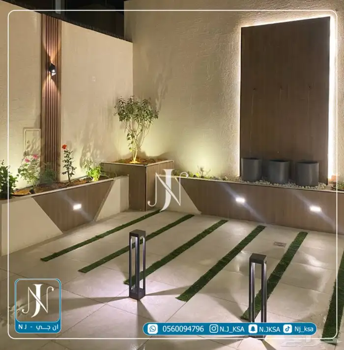 تصميم وتنفيذ حدائق 15