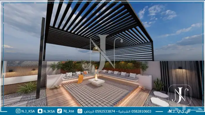 تصميم وتنفيذ حدائق 9