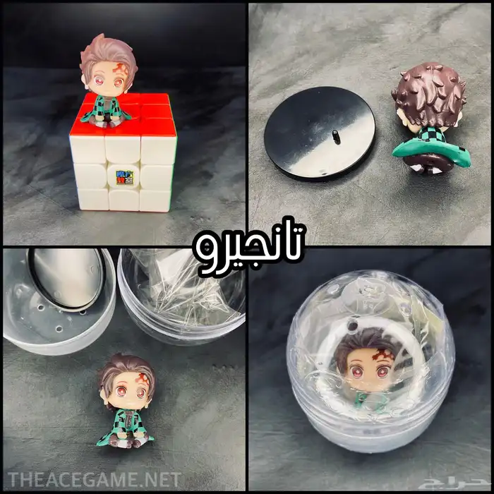 فيقرات انمي صغيرة داخل بيضة Mini Anime Figures Inside Egg 12