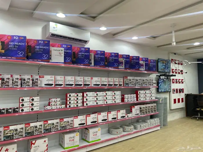 تركيب كاميرات للمحلات والمنازل والقصور والاستراحات 4