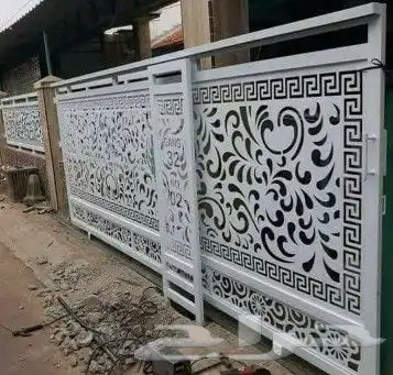 حداد مظلات وسواتر 11