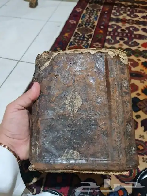 مخطوطه ربع قران قديم 0