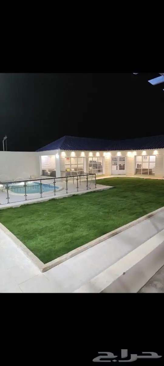 مخيم داخل شالية غرب الرياض 7