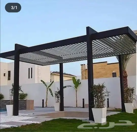 جميع انواع الحداده مظلات سيارات وبرجولات وشينكو سواتر 2