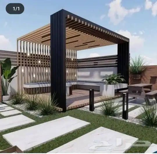 جميع انواع الحداده مظلات سيارات وبرجولات وشينكو سواتر 0