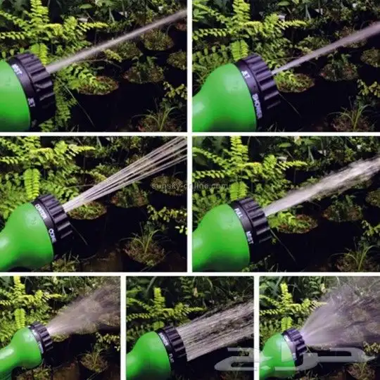 خرطوم يمتد حتى 30 متر قابل للتمدد حوالى 100 قدم 6