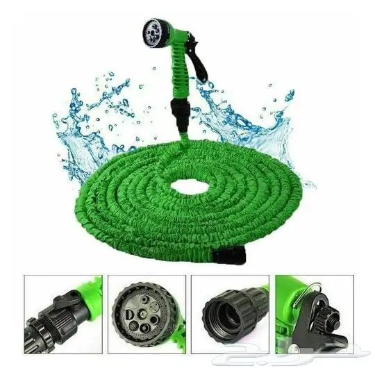 خرطوم يمتد حتى 30 متر قابل للتمدد حوالى 100 قدم 9