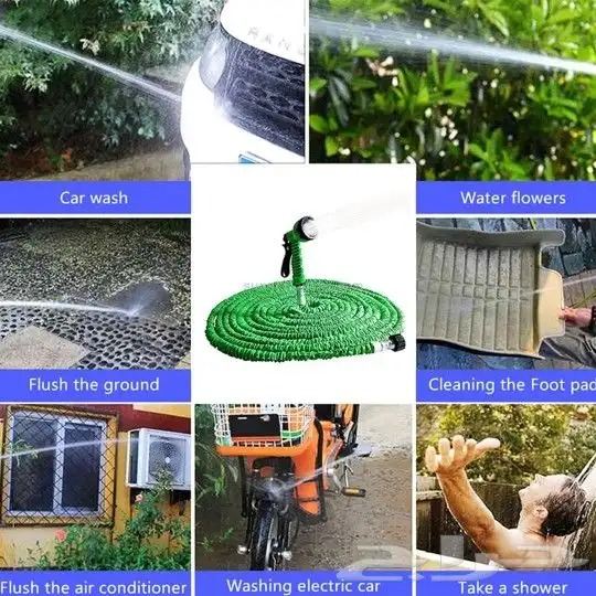 خرطوم يمتد حتى 30 متر قابل للتمدد حوالى 100 قدم 5