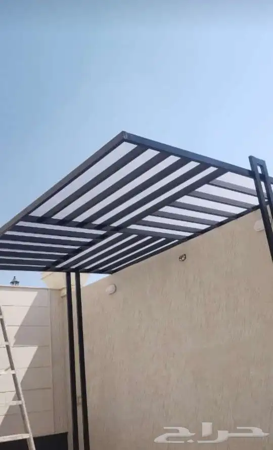 جميع انواع الحداده مظلات سيارات وبرجولات وشينكو سواتر 6