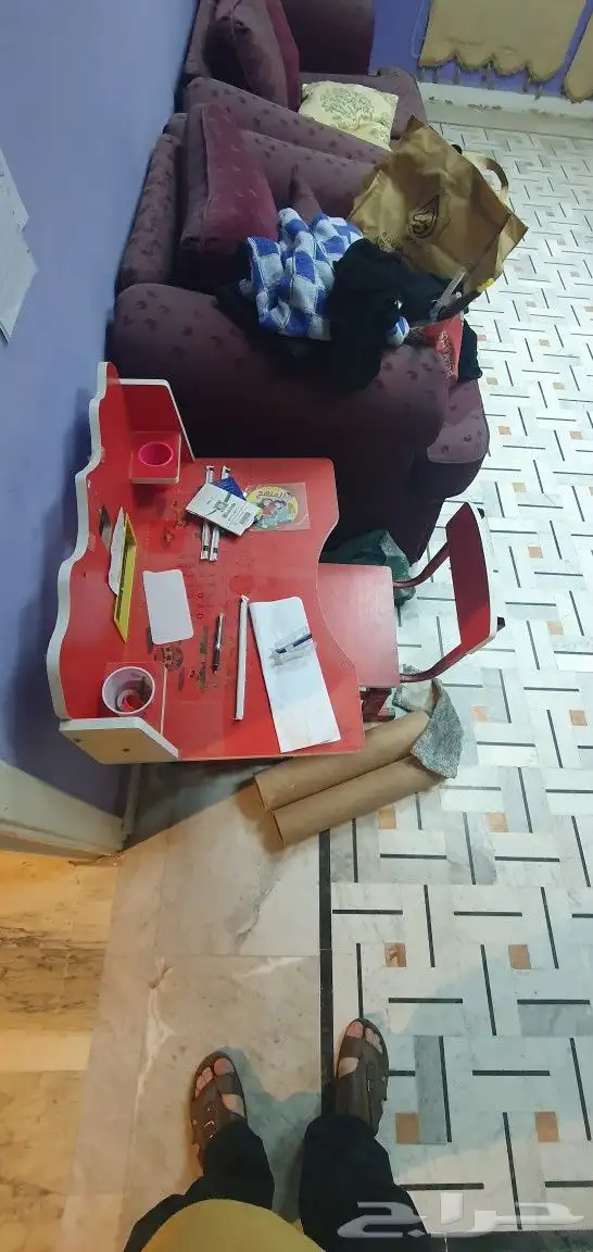 طاولة مكتب أطفال وعجلة أطفال 0