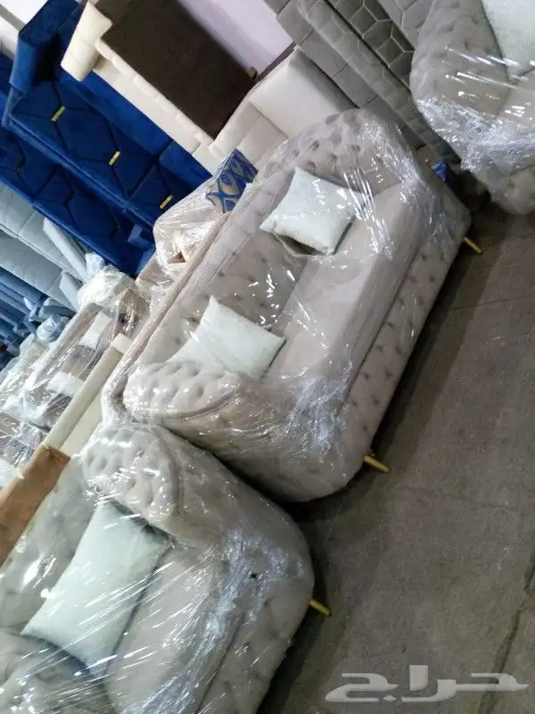 جلسات كنبات جاهزه مقاس 4 في5زاويتين وباطرمه جاهز مقاس 4في5زا 42