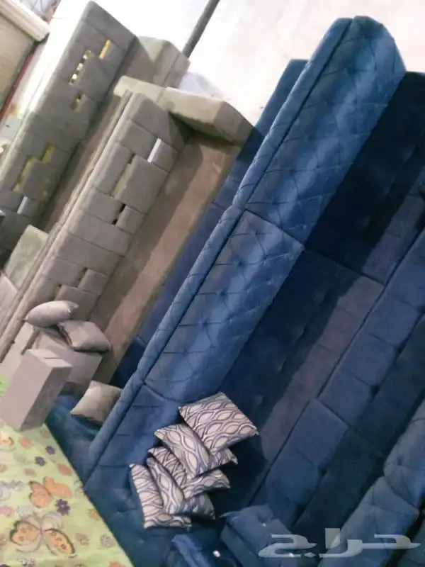 جلسات كنبات جاهزه مقاس 4 في5زاويتين وباطرمه جاهز مقاس 4في5زا 9