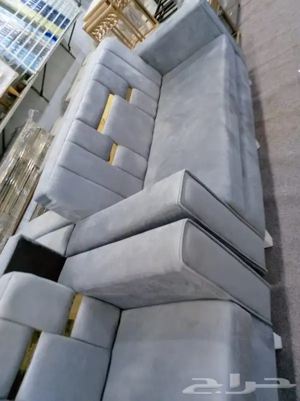 جلسات كنبات جاهزه مقاس 4 في5زاويتين وباطرمه جاهز مقاس 4في5زا 6