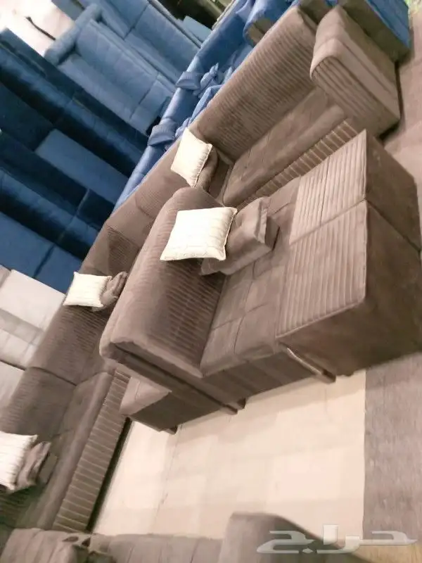 جلسات كنبات جاهزه مقاس 4 في5زاويتين وباطرمه جاهز مقاس 4في5زا 5