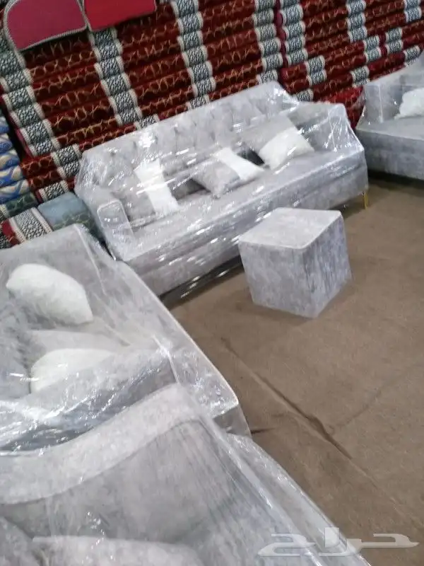 جلسات كنبات جاهزه مقاس 4 في5زاويتين وباطرمه جاهز مقاس 4في5زا 37