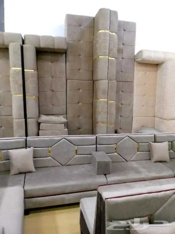 جلسات كنبات جاهزه مقاس 4 في5زاويتين وباطرمه جاهز مقاس 4في5زا 21