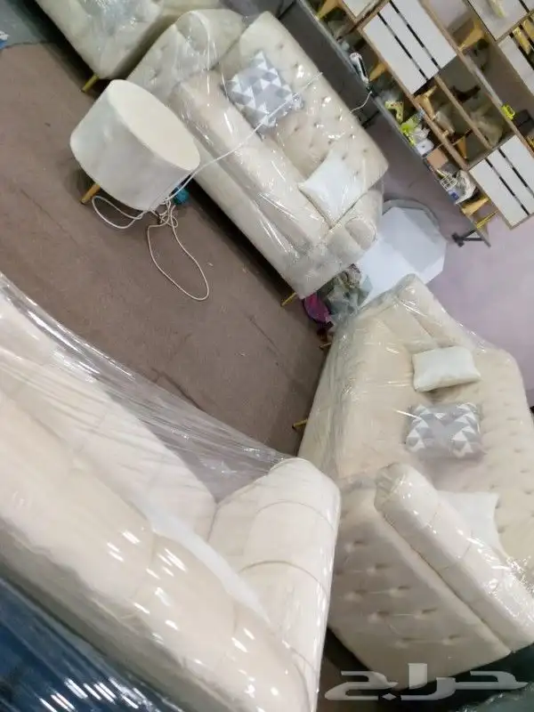 جلسات كنبات جاهزه مقاس 4 في5زاويتين وباطرمه جاهز مقاس 4في5زا 48