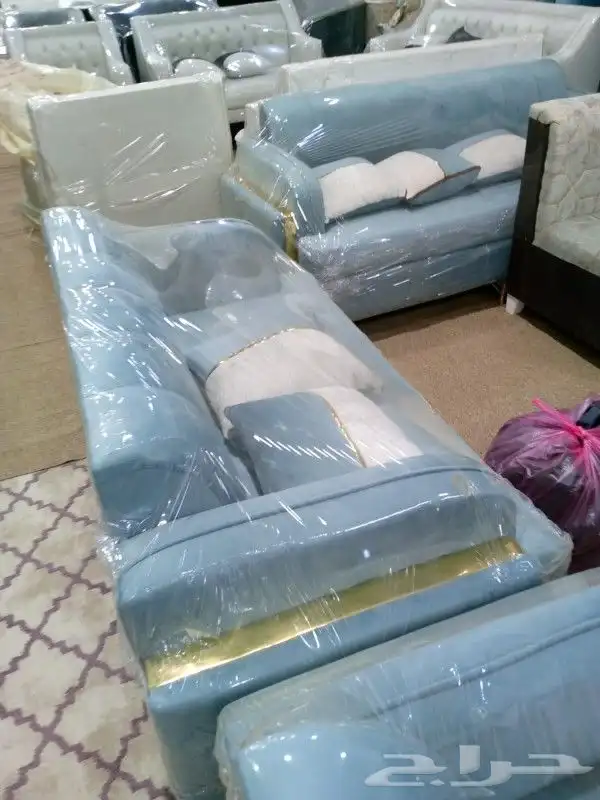 جلسات كنبات جاهزه مقاس 4 في5زاويتين وباطرمه جاهز مقاس 4في5زا 11