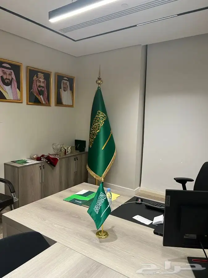 علم سعودي طباعة شعار علم طقم صور الملوك اثاث توصيل مجاني 11