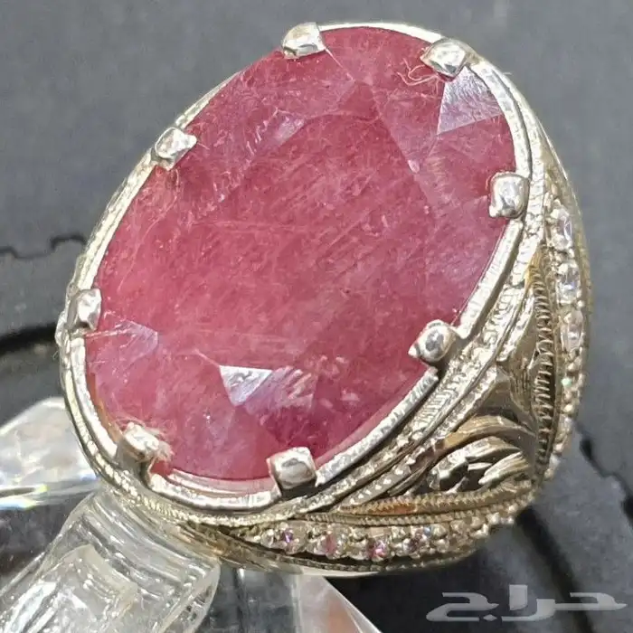 خاتم ياقوت افريقي حجم راهي 5