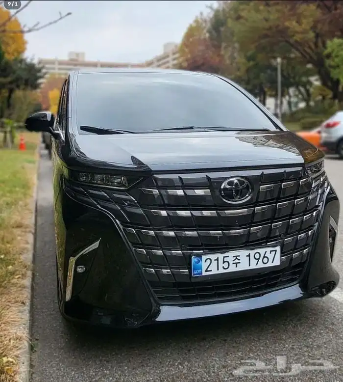 تيوتا الفارد 2024 عداد 5 الف كم تم البيع 1