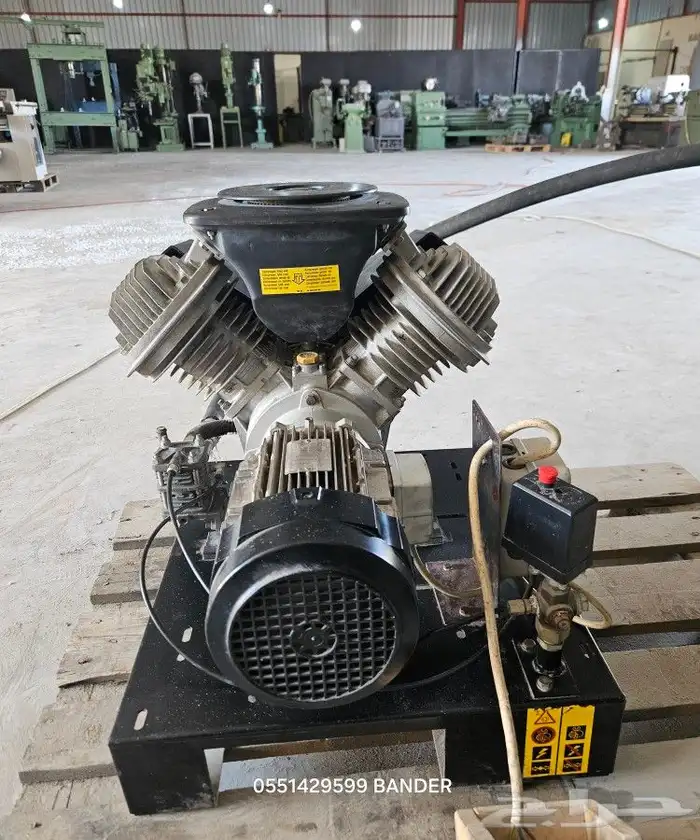 كمبرسر هواء اطلس كبكو ايطالي 500لتر خزان هواء ماطور هواء 5