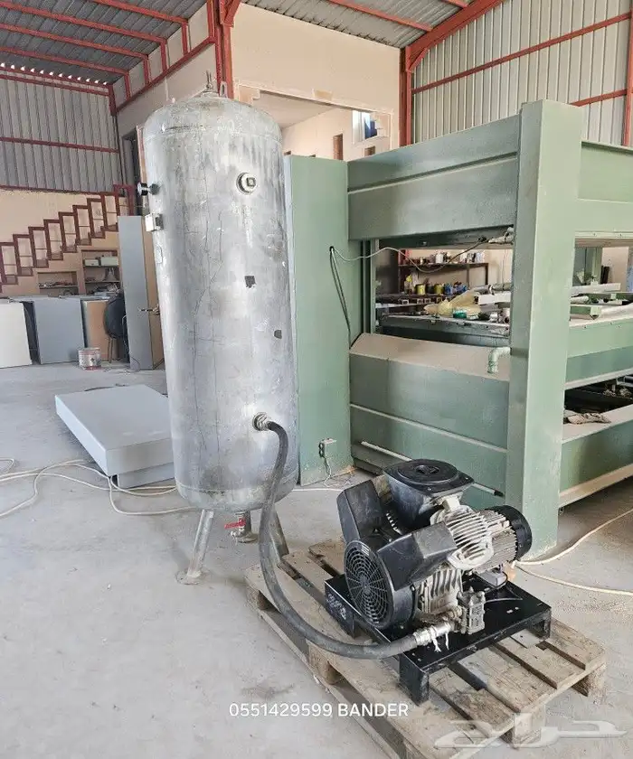 كمبرسر هواء اطلس كبكو ايطالي 500لتر خزان هواء ماطور هواء 0