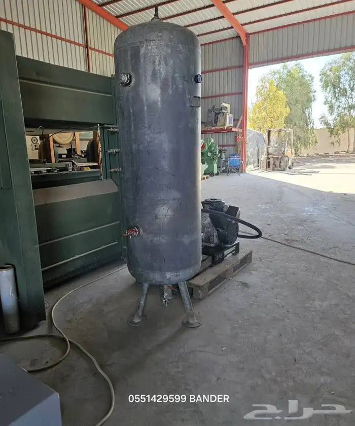 كمبرسر هواء اطلس كبكو ايطالي 500لتر خزان هواء ماطور هواء 2