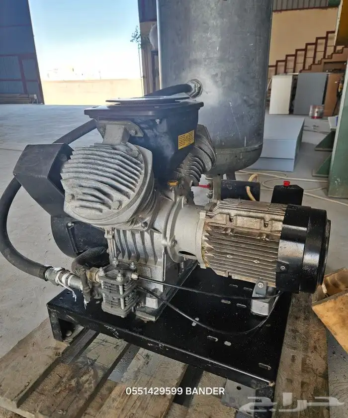 كمبرسر هواء اطلس كبكو ايطالي 500لتر خزان هواء ماطور هواء 3