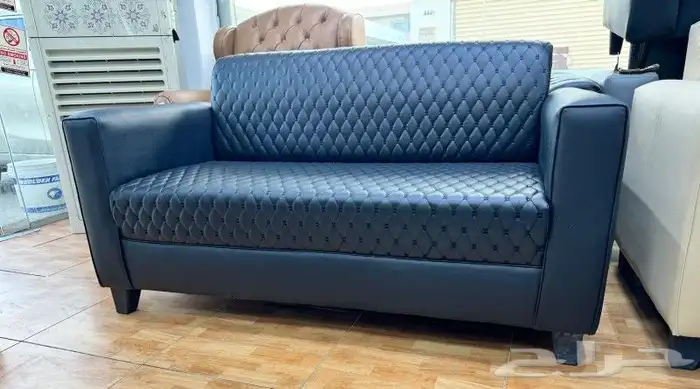 طقم كنب جلد جديد كل الوان اسعار مصنع 3