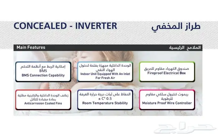 للبيع مكيف جري مخفي في الرياض من مؤسسة منتهى البرودة بالرياض 5
