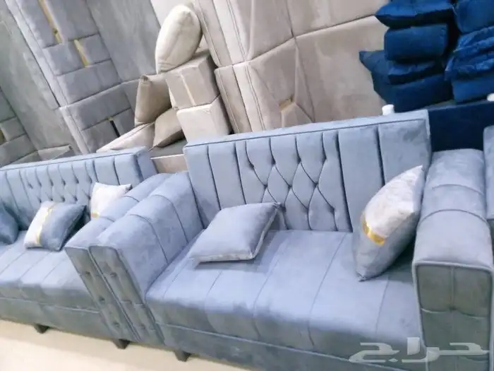 جلسات كنبات جاهزه مقاس 4 في5زاويتين وباطرمه جاهز مقاس 4في5زا 30