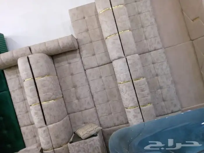 جلسات كنبات جاهزه مقاس 4 في5زاويتين وباطرمه جاهز مقاس 4في5زا 32